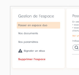 supprimer un espace souvenir alanna